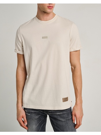 staff evan man t-shirt wide fit 64-020.055-ν9947 biege