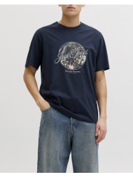 jack&jones jjhonolulu shape tee ss crew neck ln 12288088-navy blazer navyblue