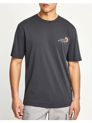 funky buddha t-shirts fbm013-087-04-anthracite gray
