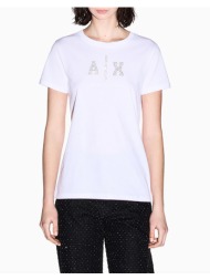 armani exchange t-shirt xw002348af10356-u0002 white