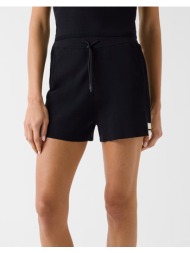 guess gabry wide short swtr σορτς γυναικειο v6gd05z0652-jblk black