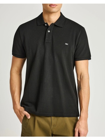 funky buddha polo shirts fbm013-001-11-black black