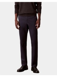calvin klein slim sateen chino trouser lv04ld613g-cef34 midnightblue
