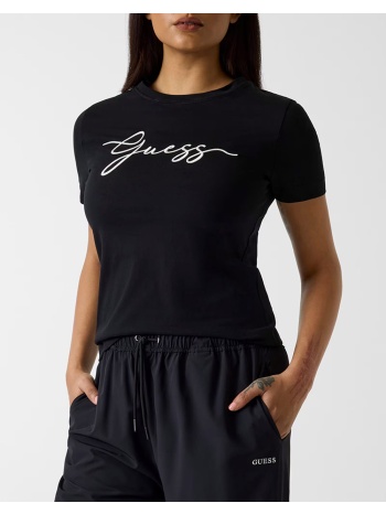 guess circe ss cn t-shirt μπλουζα γυναικειο