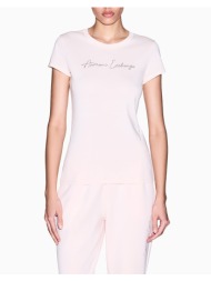 armani exchange t-shirt xw001457af10356-u4104 lightpink