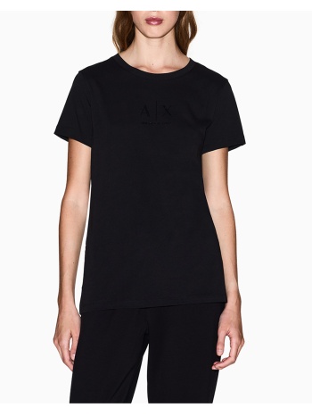 armani exchange t-shirt xw001459af10356-uc001 black
