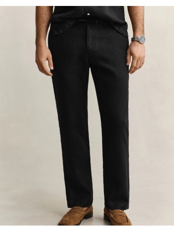 gant παντελονι reg linen ds pants reg linen ds pants
