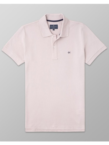 oxford company polo km slim fit 100% βαμβακι μπλουζα