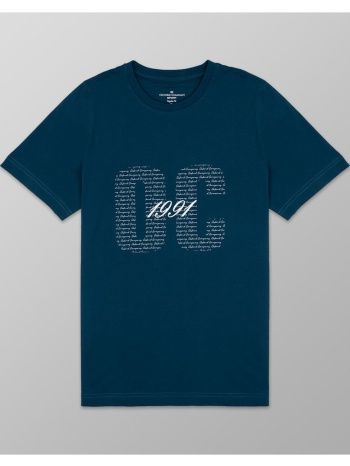 oxford company college km 100% βαμβακι μπλουζα