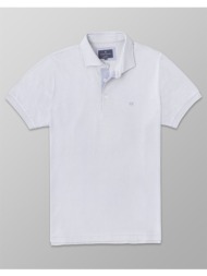 oxford company polo km 100% βαμβακι μπλουζα p515-pz00.12-12 lightgray