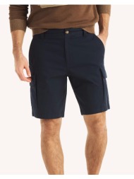 nautica βερμουδα 9.5 stretch ripstop navigator cargoshort 3ncbr6509-4tn/z7f navyblue