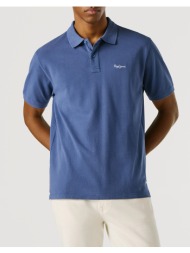 pepe jeans essentials oscar μπλουζα ανδρικο pm5400087-576/whsd navy bl blue