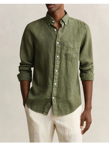 gant υποκαμισο μμ reg gmnt dyed linen shirt 3g3240120-379