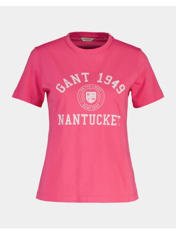 gant μπλουζα κμ reg graphic print ss t-shirt 3gw4201467-661