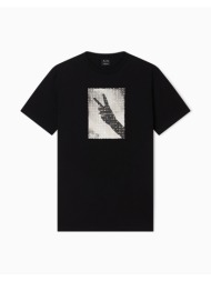 armani exchange t-shirt xm002229af12308-uc001 black