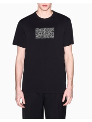 armani exchange t-shirt xm002784af10356-uc001 black