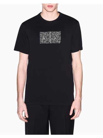 armani exchange t-shirt xm002784af10356-uc001 black