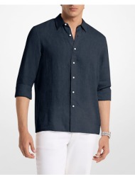 michael kors πουκαμισο cf5409i4yt-401 midnightblue