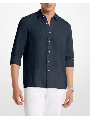 michael kors πουκαμισο cf5409i4yt-401 midnightblue