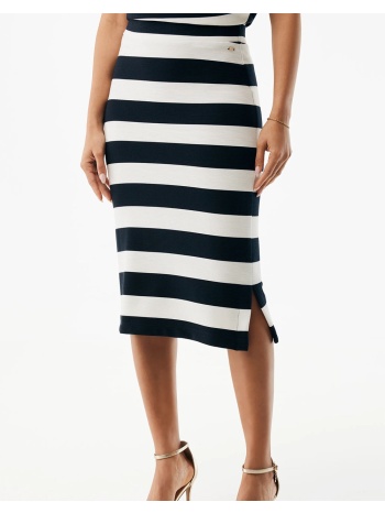 mexx striped pencil skirt mf007400261w-193920 multi