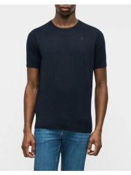 karl lagerfeld knit crewneck 1/2 655087-562398-690 darkblue