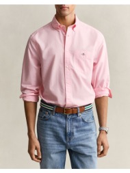 gant υποκαμισο μμ reg poplin shirt 3g3000100-666 pink