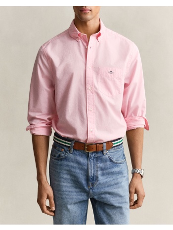 gant υποκαμισο μμ reg poplin shirt 3g3000100-666 pink