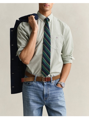 gant υποκαμισο μμ reg poplin banker shirt 3g3000140-354