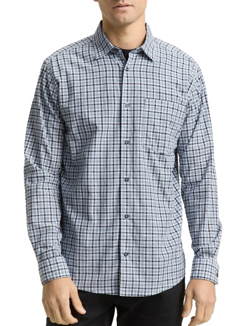 tom tailor checked shir πουκαμισο ανδρικο 1048450-38984