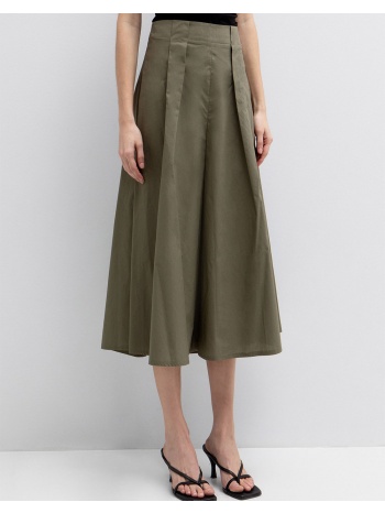 toi&moi φουστα μιντι 10-4003-126-334 khaki