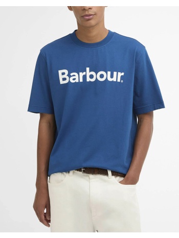 barbour μπλουζα t-shirt κ/μ mts1393-brbu95 blue