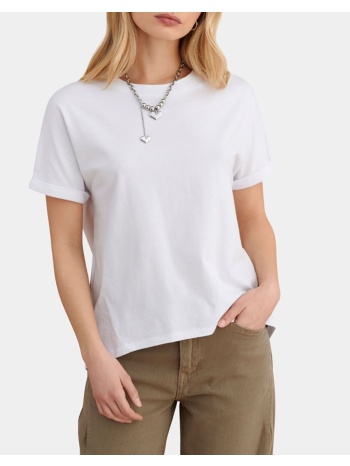 attrattivo μπλουζα&κολιε 9923125-leyko white