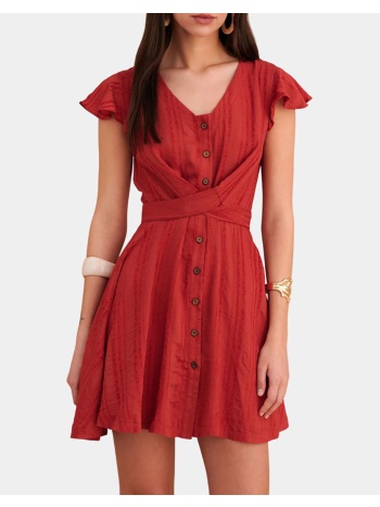 attrattivo φορεμα 9923175-spred firebrick