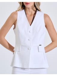 bill cost γιλεκο 10-060840-0-λευκο white