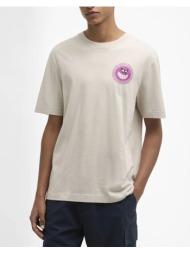 barbour μπλουζα t-shirt κ/μ mts1570-brbe12.1 biege