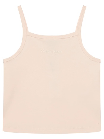 calvin klein punto strap top lvcksjb12g-8y-16y-tev lightpink
