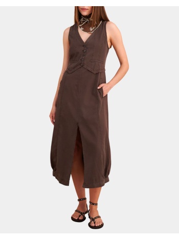 attrattivo φορεμα 9923114-choco chocolate