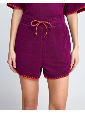 funky buddha shorts fbl013-106-03-grape juice darkpurple
