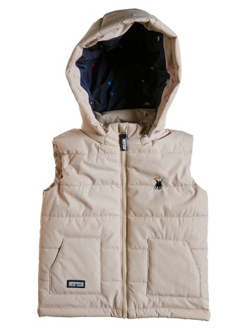 alouette γιλεκο μπουφαν greenwich 00152010-0082 biege