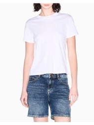 armani exchange t-shirt xw002340af10358-u0002 offwhite