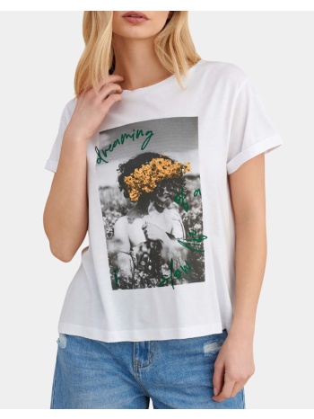 attrattivo μπλουζα 9923154-leyko white