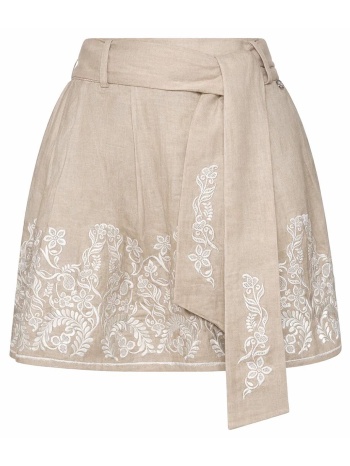 silvian heach miniskirt hasper gpp26467mg-beige light biege