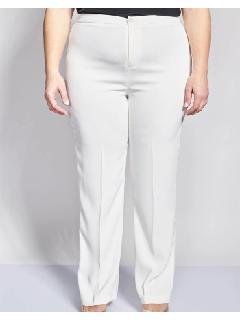 parabita παντελόνι κοστουμιού tailored κρεπ σε ίσια γραμμή