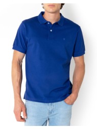 the bostonians μπλουζα polo pique regular fit 3ps0001-cosmic oceanblue