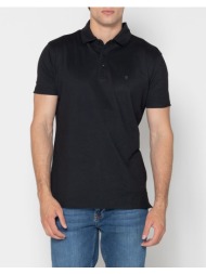 the bostonians μπλουζα polo pique tech regular fit 3ps1295-black black