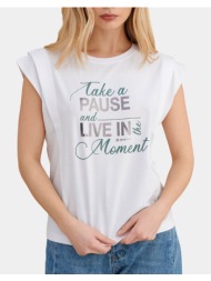 attrattivo μπλουζα 9923146-leyko white