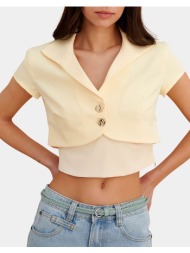 attrattivo μπολερο 92113618-kitri yellow