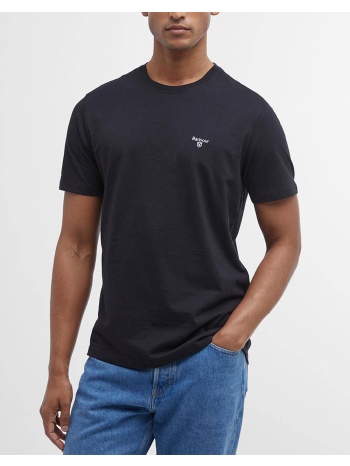 barbour μπλουζα t-shirt κ/μ mts0331-brbk31 black