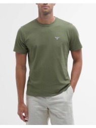 barbour μπλουζα t-shirt κ/μ mts0331-brol39 olive