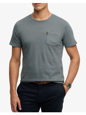 superdry d2 ovin classic essential pocket tee μπλουζα